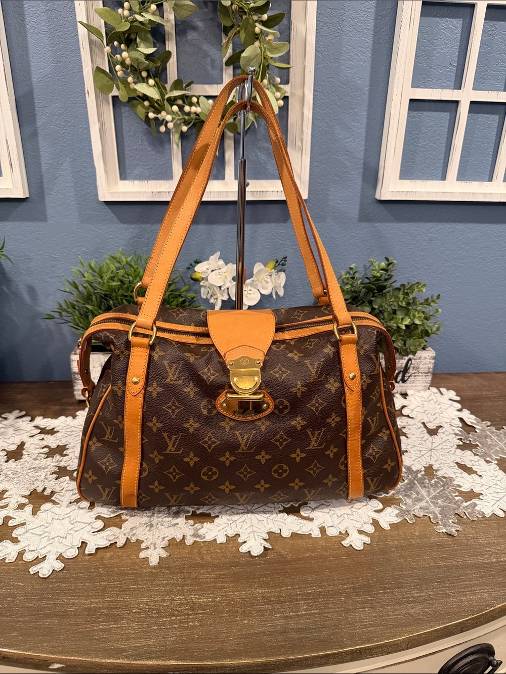 Authentic Louis Vuitton Stresa PM Shoulder Bag